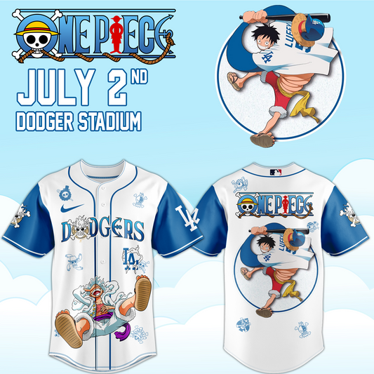 ONE PIECE Night with the Los Angeles Dogger 2026 Jersey 2