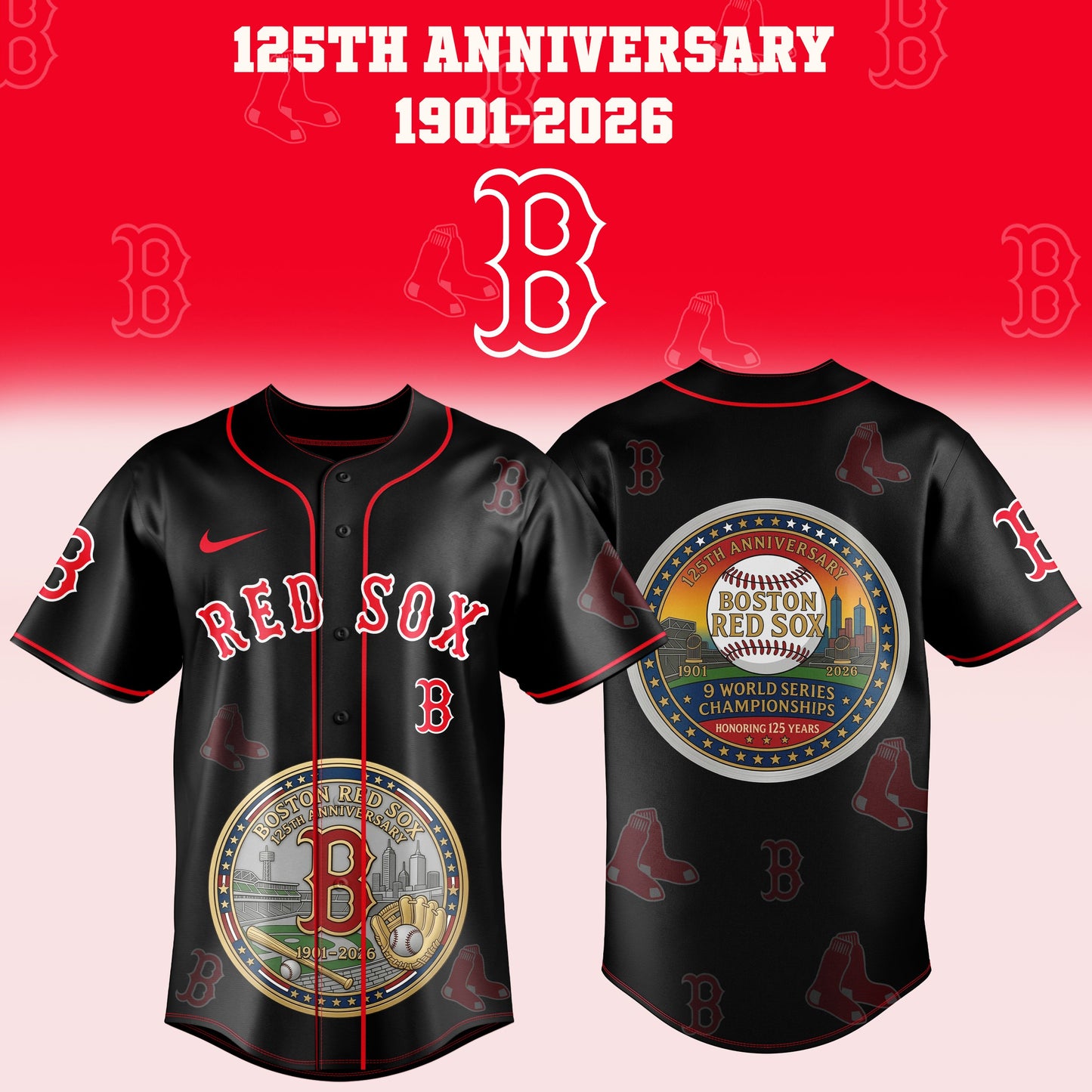 _ Red Sox 125th Anniversary Limited Jersey