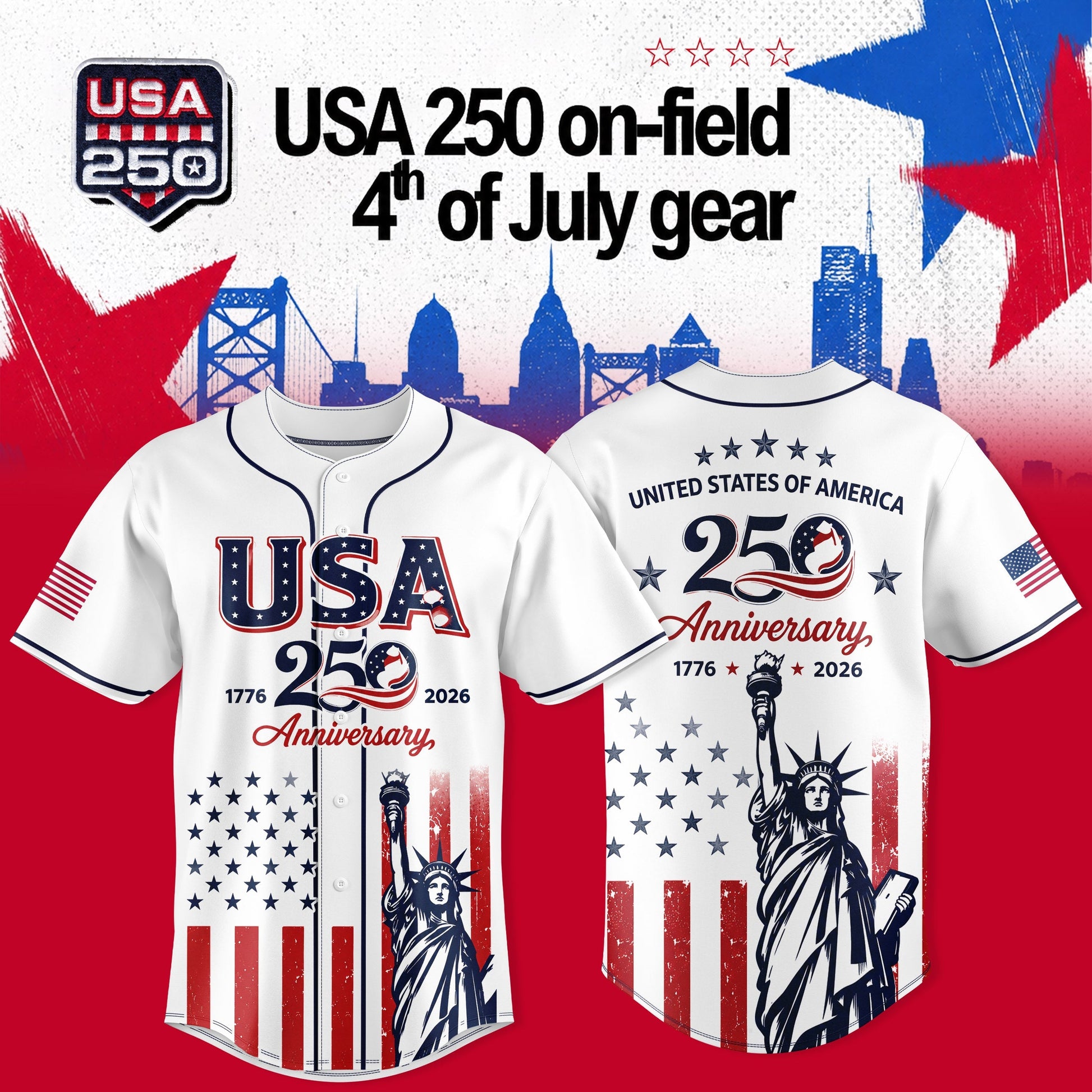 Independence Day 2026 – The USA 250 Anniversary Jersey Has Arrived