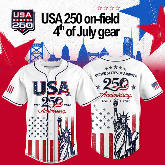 Independence Day 2026 – The USA 250 Anniversary Jersey Has Arrived
