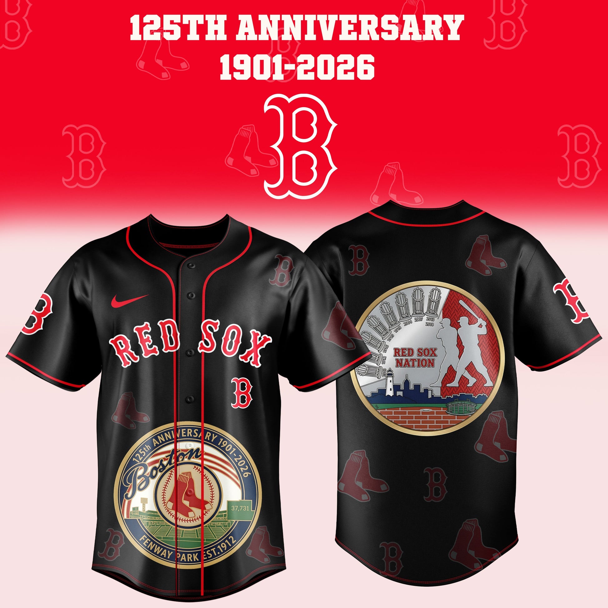 _ Red Sox 125th Anniversary Limited Jersey