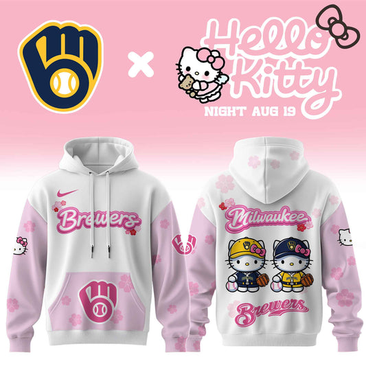 Milwaukee Brewers x Hello Kitty Night 2026 Hoodie Collection
