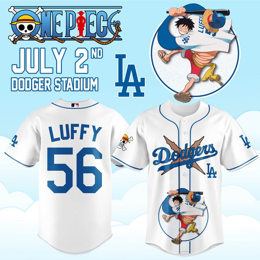 One Piece Night x Los Angeles Dodgers 2026 Edition Jersey