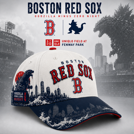 BOSTON RED SOX × GODZILLA MINUS ONE LIMITED CAP