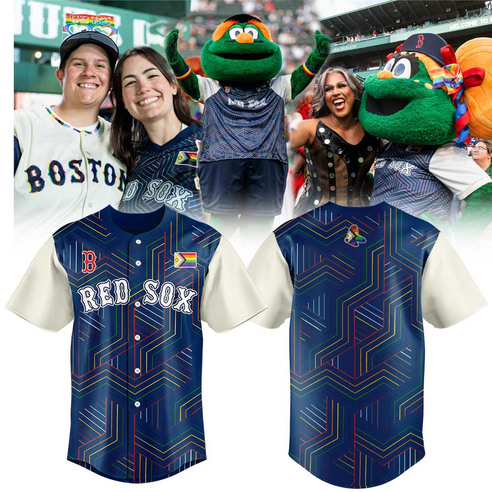 Boston Red Sox Happy Pride Night 2026 Jersey