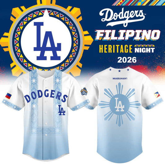 Los Angeles Dodgers Filipino Heritage Night 2026 Jersey