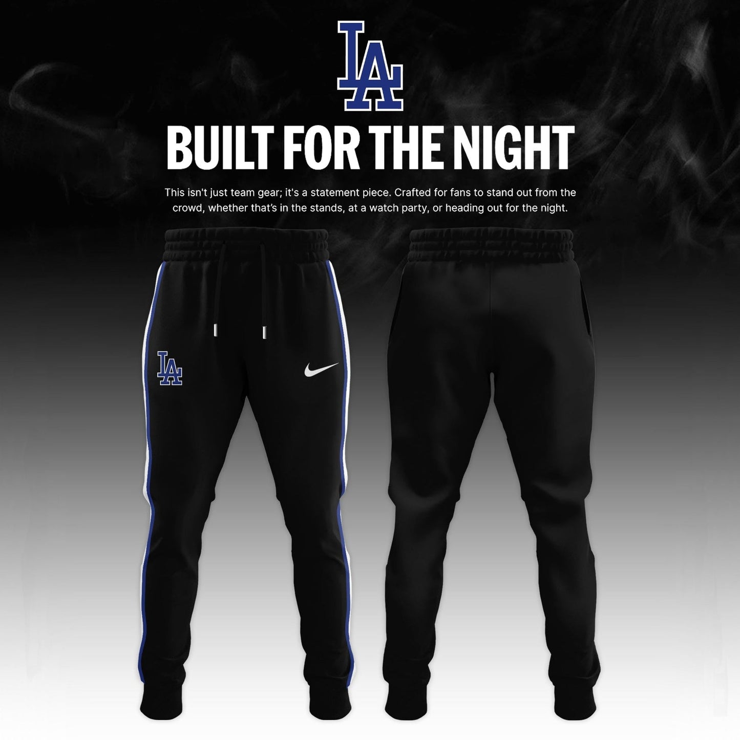 Los Angeles Dodgers 2026 Fashion Black Out Limited Edition Hoodie