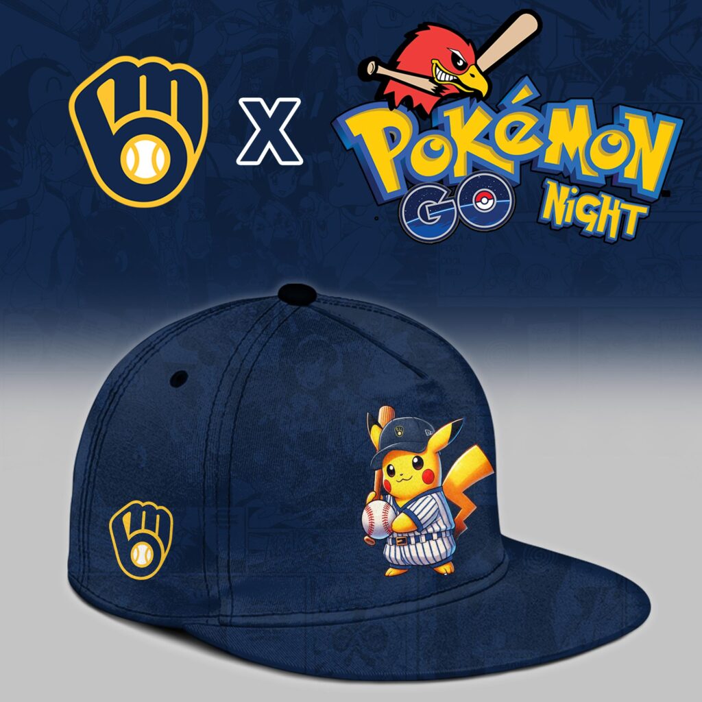 Milwaukee Brewers 2025 PokÃ©mon GO Night Limited Jersey