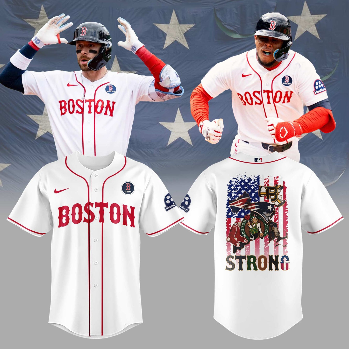 Red Sox Celebrate Patriots’ Day 🧦⚾🏃‍♂️ Jersey