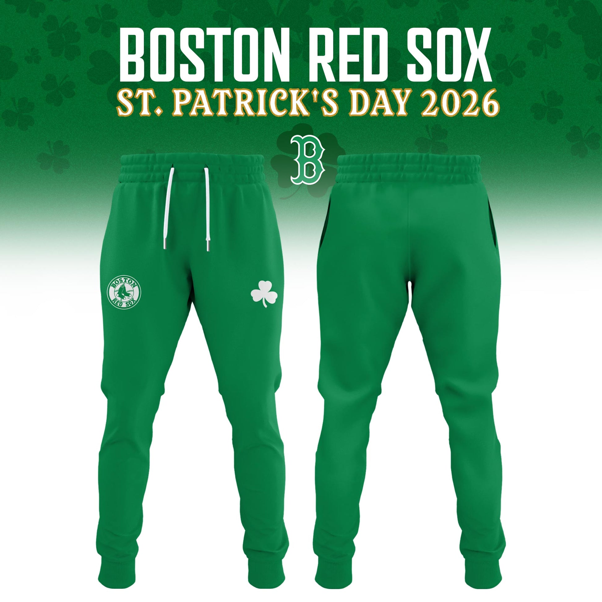 Boston Red Sox 2026 St. Patrick’s Day Limited Edition Hoodie