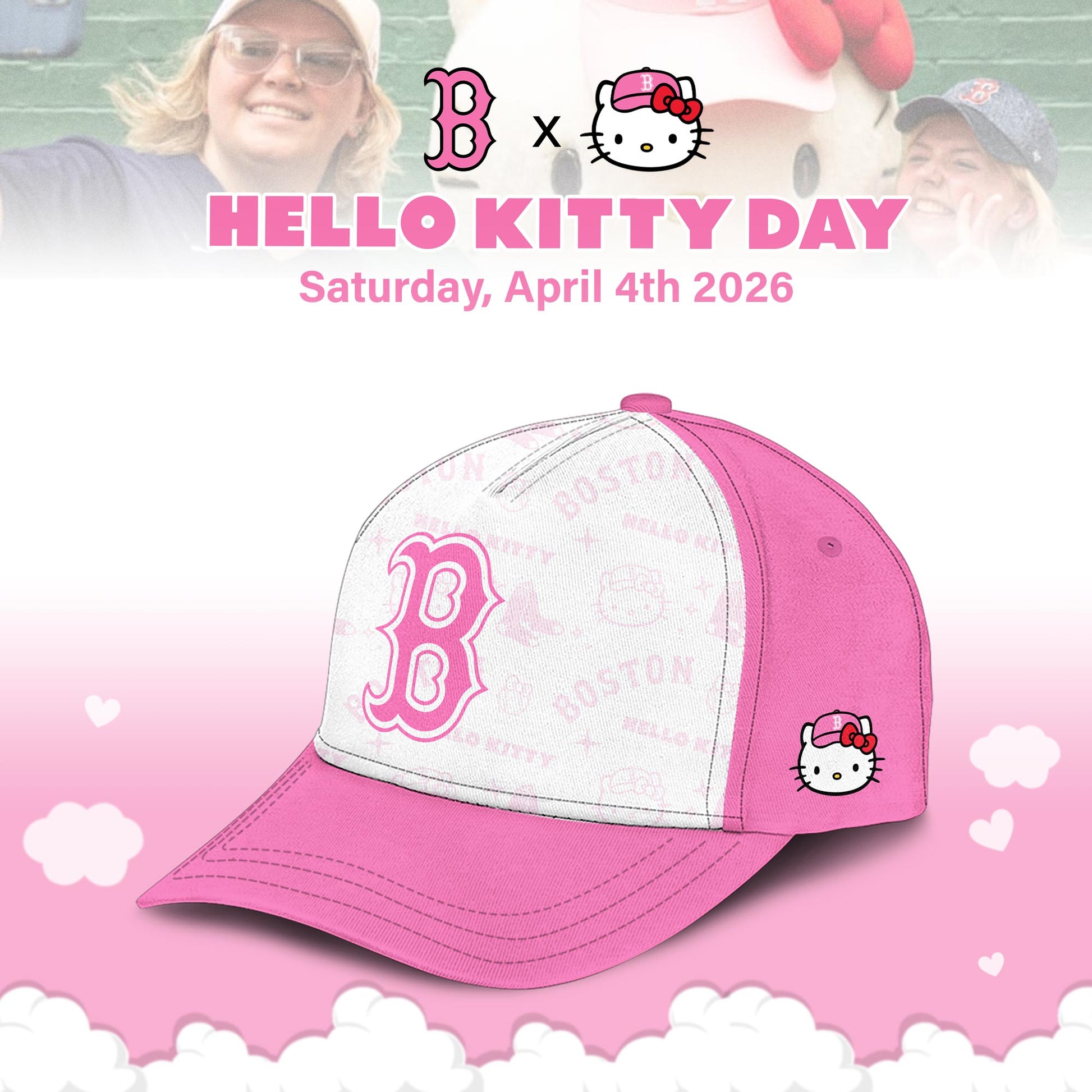 Boston Red Sox x Hello Kitty Day 2026 Limited Edition Jersey