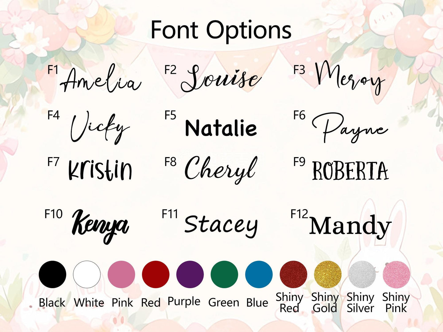 Personalized Easter Bunny Plush Custom Name Bunny Easter Basket Gift for Kids Baby First Easter Stuffed Animal Keepsake Toy