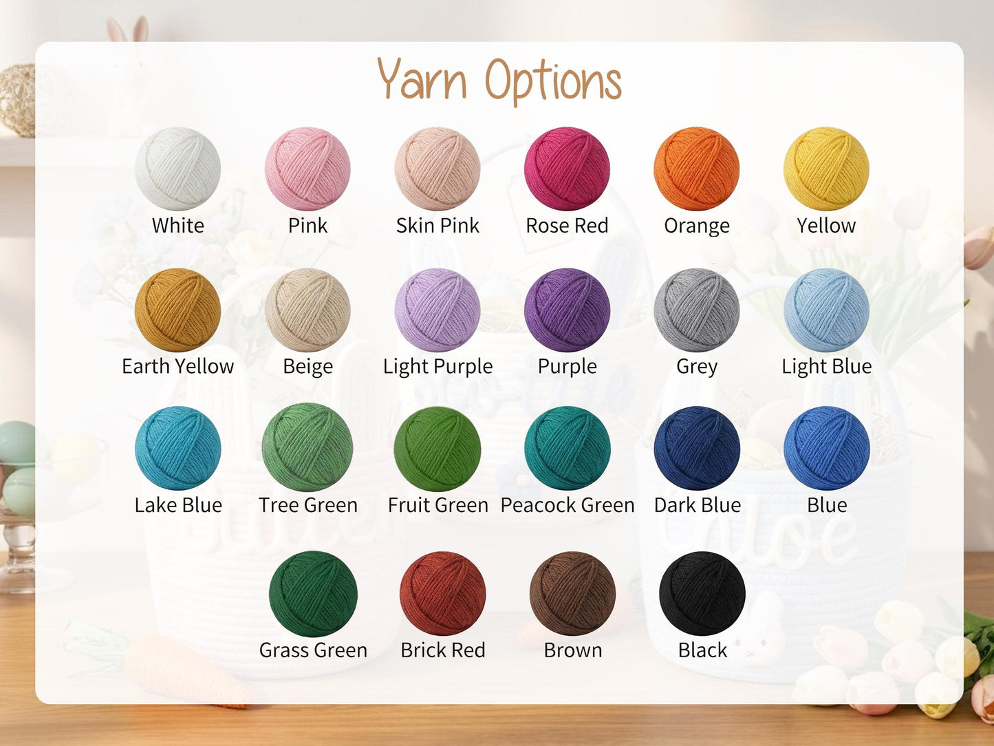 Custom Easter Basket With Name, Handmade Bunny Cotton Rope Bucket, Kids Egg Hunt Treat Holder, Baby First Easter Gift