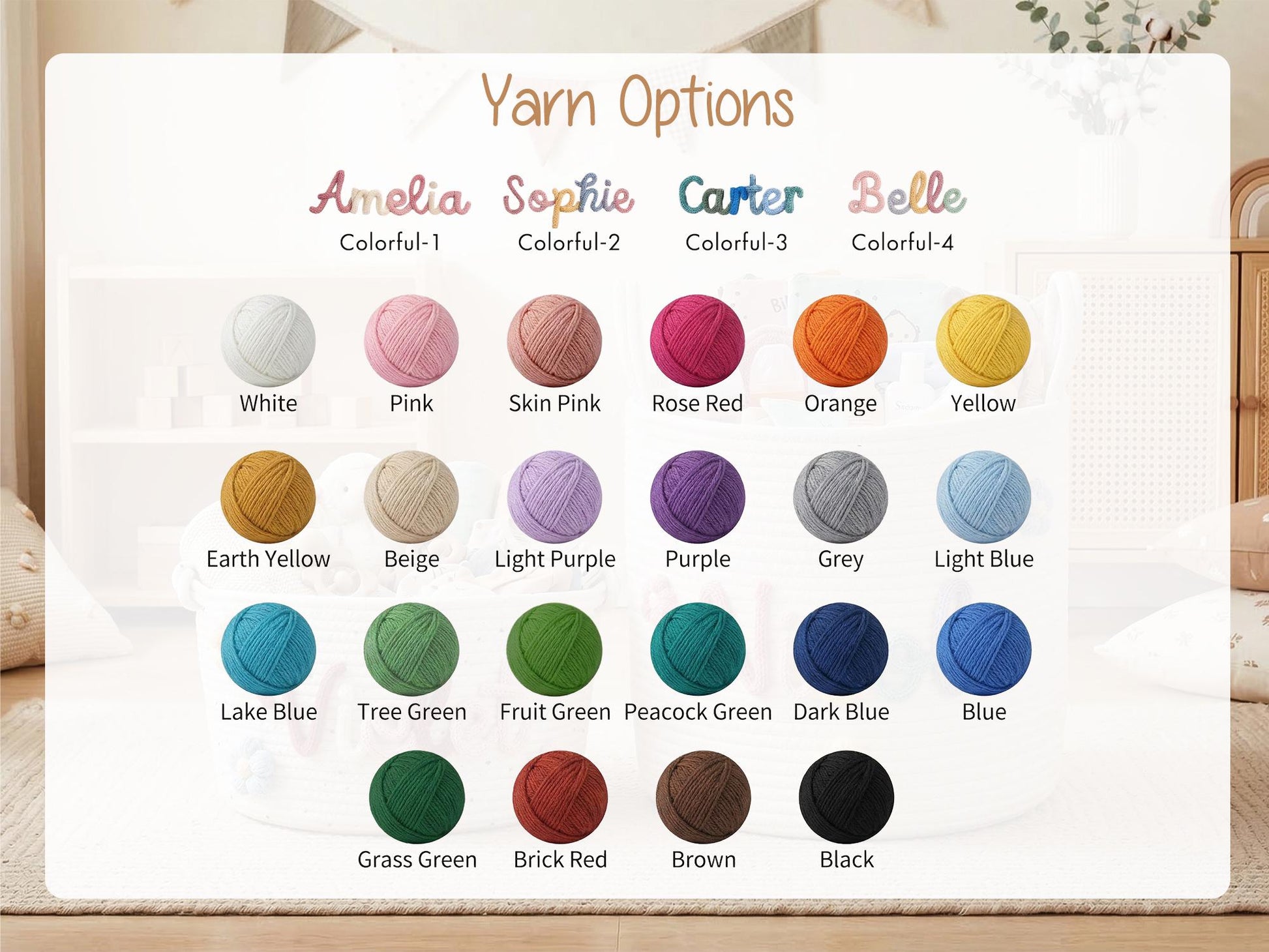 Personalized Name Rope Basket, Nursery Storage Basket, Custom Toy Organizer Bin, Baby Shower Gift, Baby Room Decor, Newborn Gift