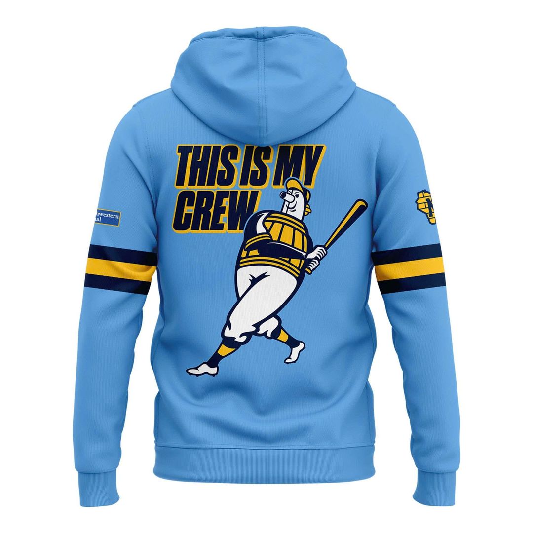 Milwaukee Brewers 2026 Powder Blue Hoodie