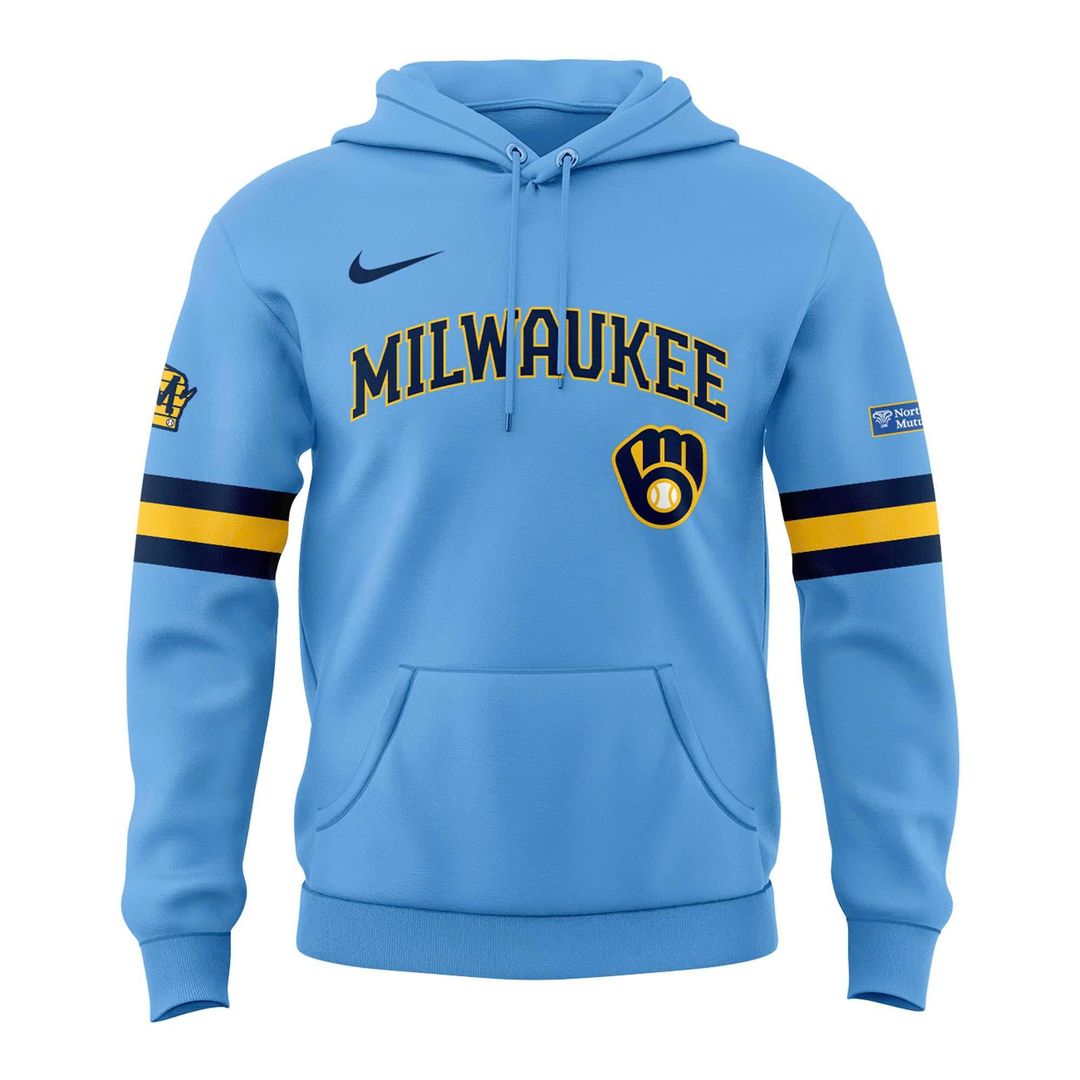 Milwaukee Brewers 2026 Powder Blue Hoodie