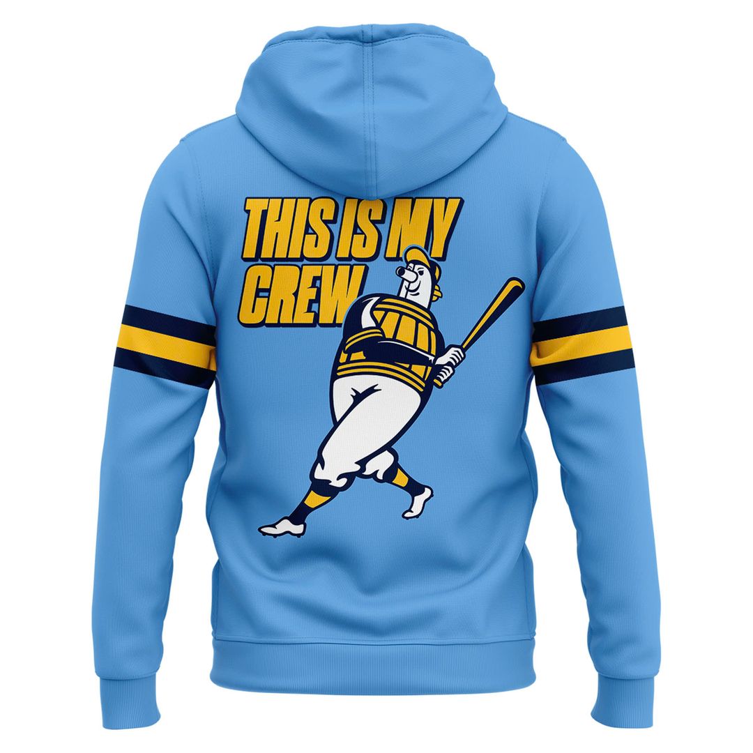 Milwaukee Brewers 2026 Powder Blue Hoodie
