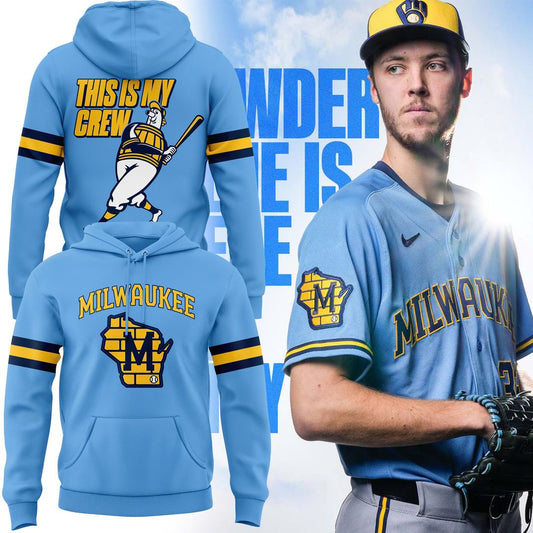 Milwaukee Brewers 2026 Powder Blue Hoodie