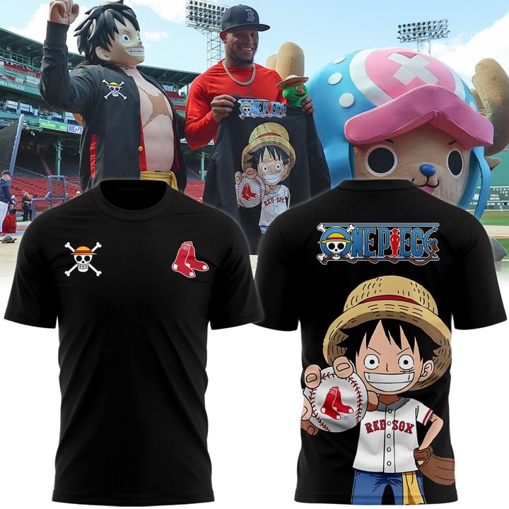 Boston Red Sox x 2026 One Piece Night T-Shirt