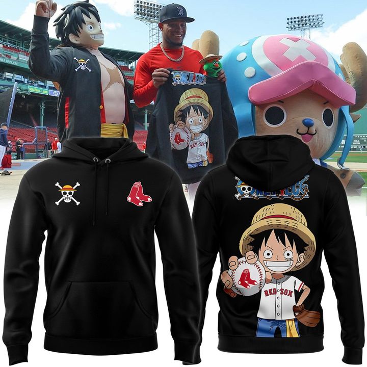 Boston Red Sox x 2026 One Piece Night Hoodie