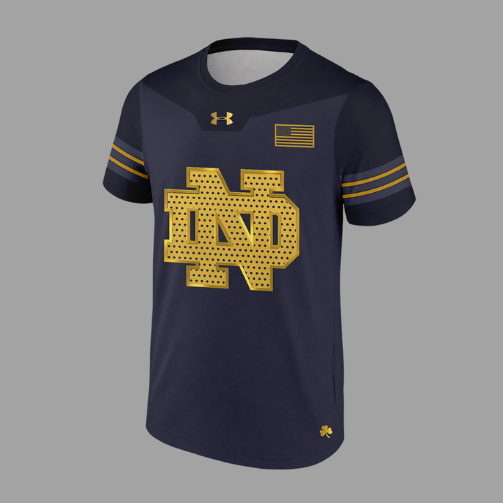 Navy Notre Dame 2026 Shamrock Series Jersey