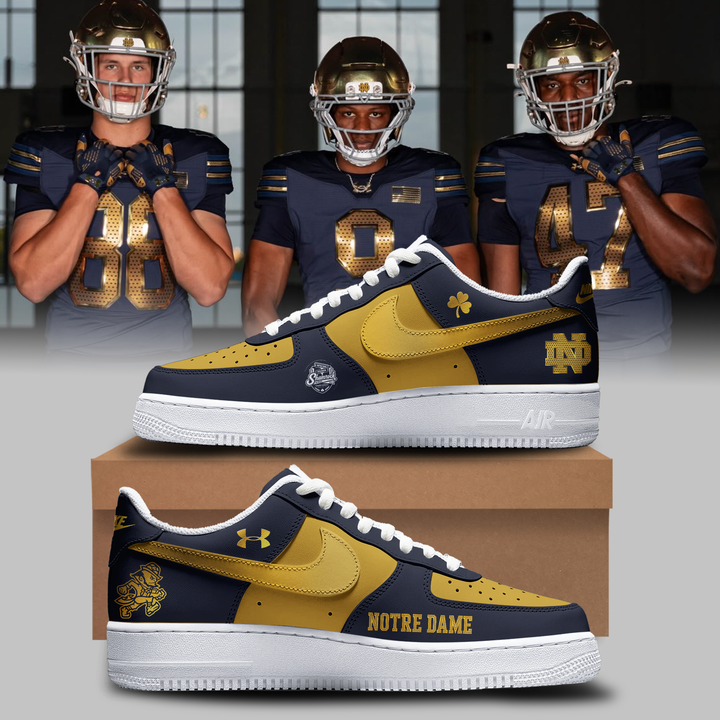 _ ND Football 2026 Shamrock Series Limited Edition AF1 Sneakers