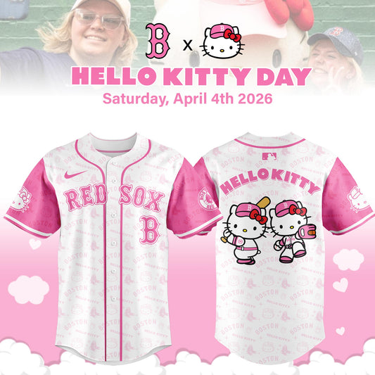Boston Red Sox x Hello Kitty Day 2026 Limited Edition Jersey
