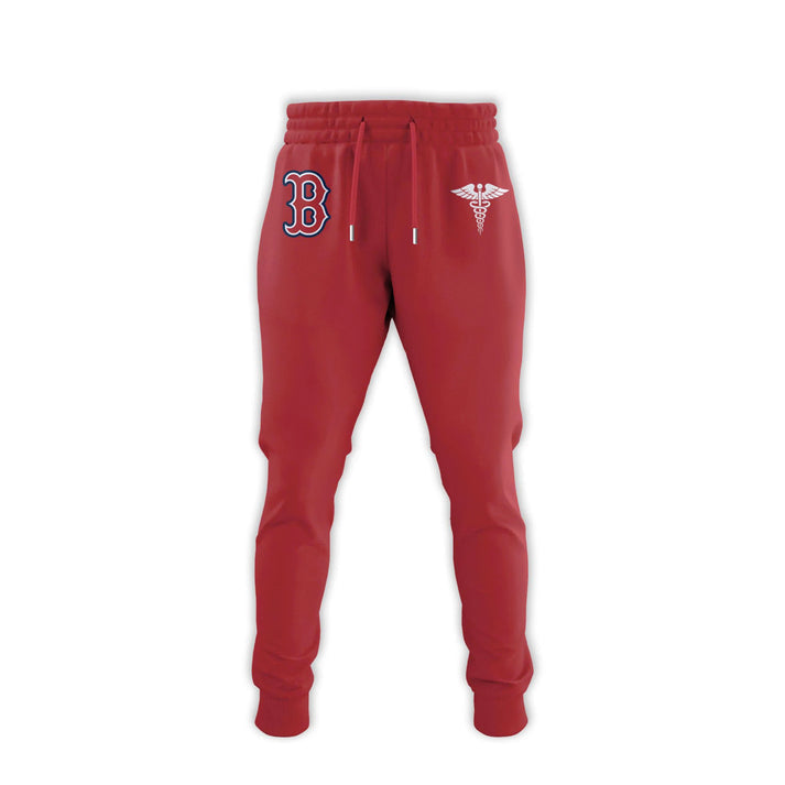 2026 Boston Red Sox Healthcare Appreciation Night Limited Edition Jersey Jogger And Cap Outfit Red